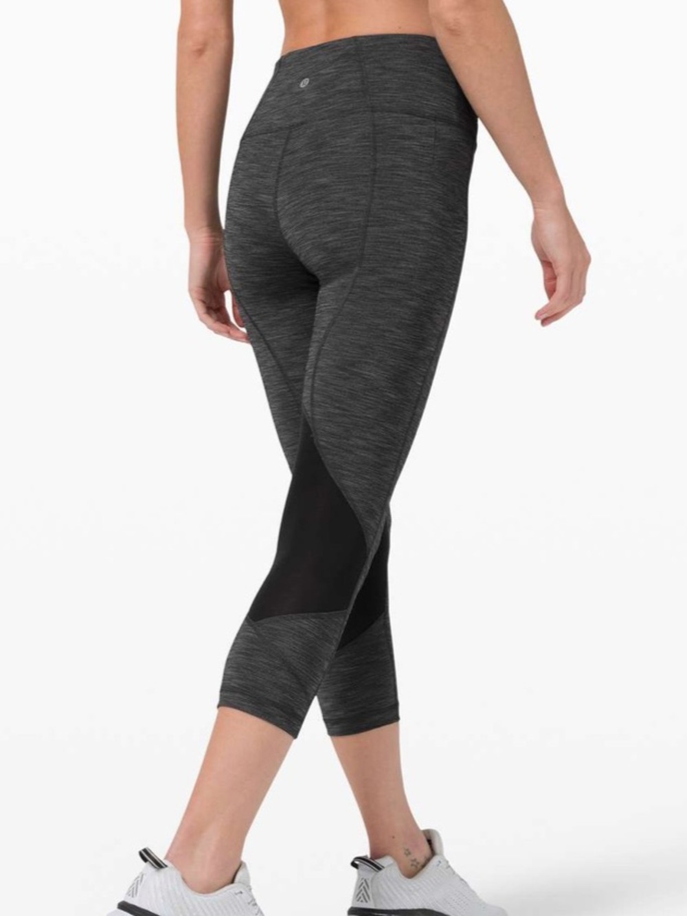 Lululemon Pace Level Mid-Rise Crop Leggings